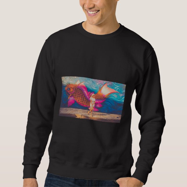 With Fish Sweatshirt (Front)