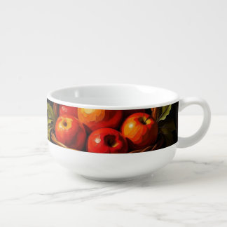 with Fruit Basket Design Soup Mug