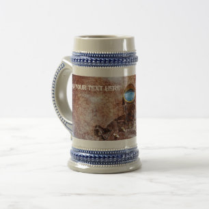 With Full Steam On Beer Stein