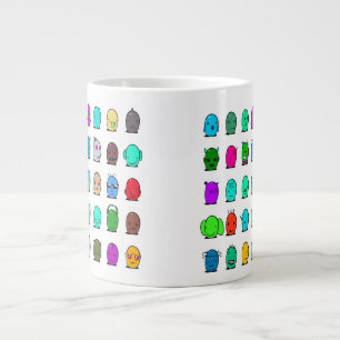 With funny aliens giant coffee mug