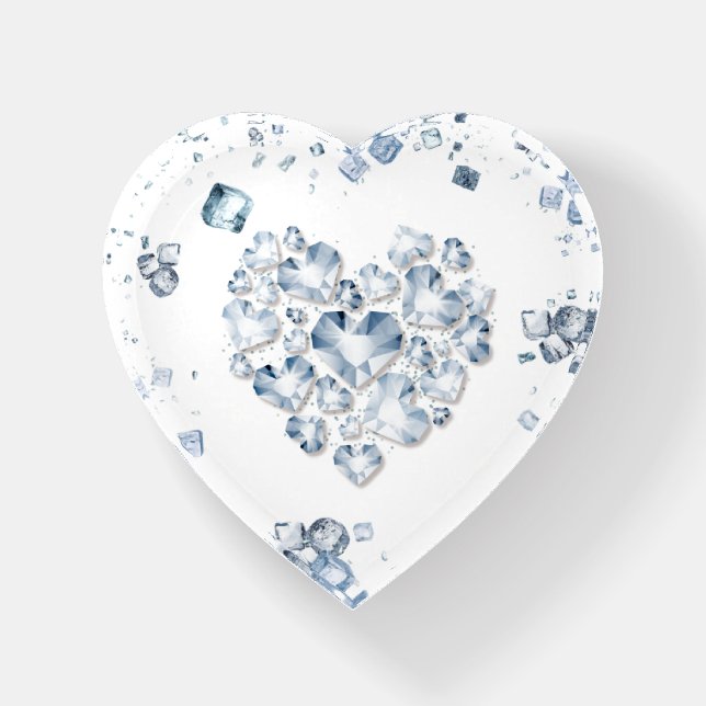 with glass heart paperweight (Front)