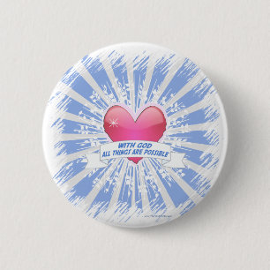 With God All Things are Possible Button