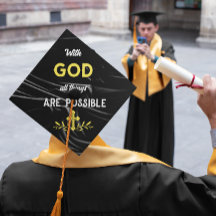 WITH GOD ALL THINGS ARE POSSIBLE CHRISTIAN