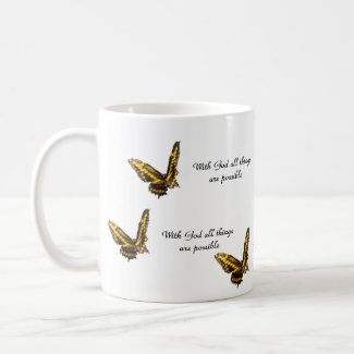 With God All Things Are Possible Coffee Mug