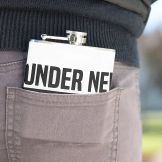 With God All Things Are Possible Flask