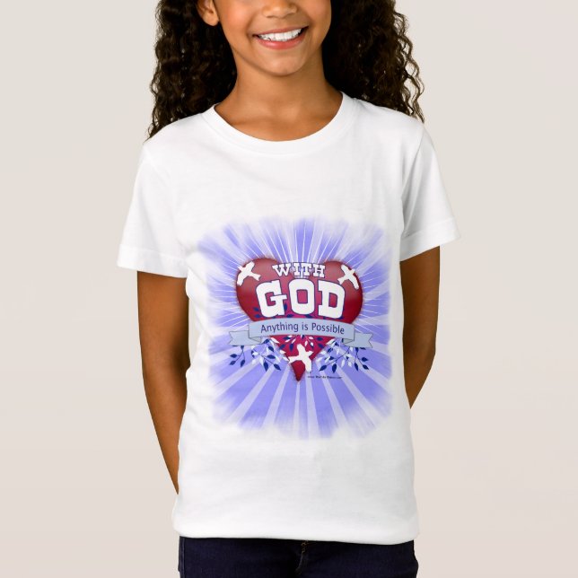 With God Anything is Possible T-Shirt (Front)