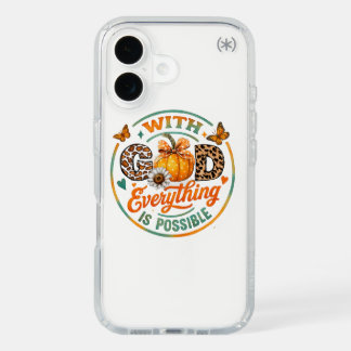 With God Everything Is Possible  iPhone 16 Case
