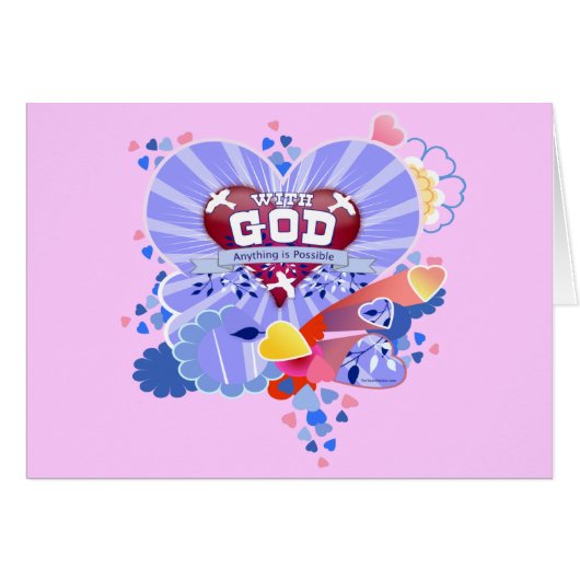 With God Hearts Cards (Front Horizontal)