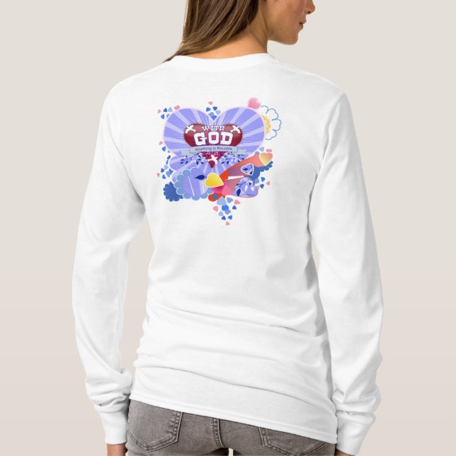 With God Hearts T-Shirt (Back)