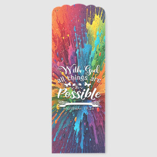 With God Matthew 19-26 Bookmarks