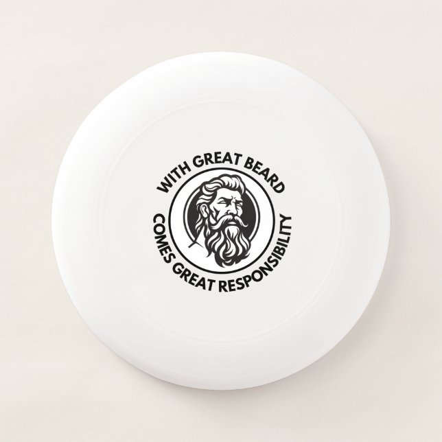 "With Great Beard: Frisbee (Front)
