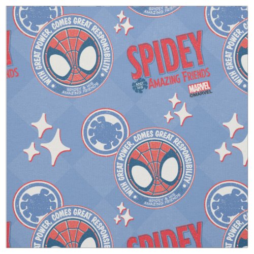 With Great Power Comes Great Responsibility Fabric