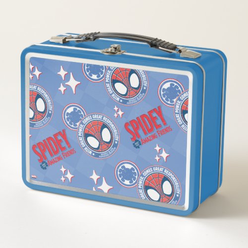 With Great Power Comes Great Responsibility Metal Lunch Box