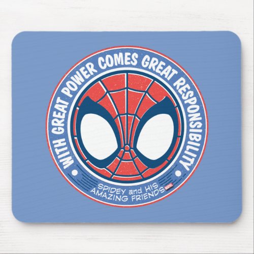 With Great Power Comes Great Responsibility Mouse Pad