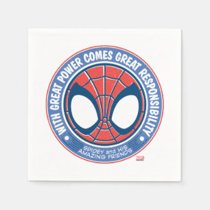 With Great Power Comes Great Responsibility Napkins