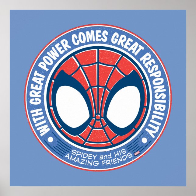 With Great Power Comes Great Responsibility Poster (Front)