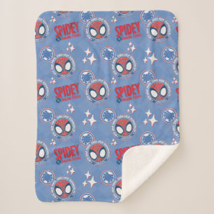 With Great Power Comes Great Responsibility Sherpa Blanket