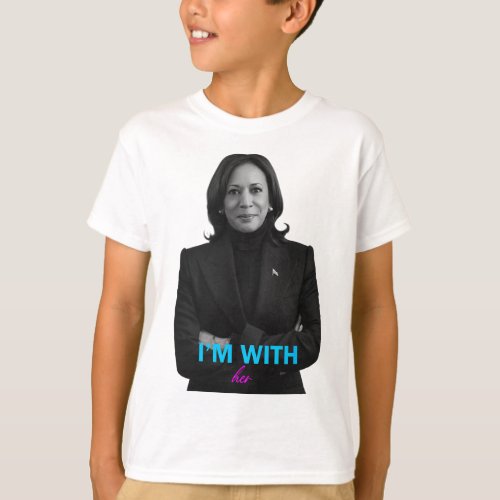 With Her Kamala Vote For 2024 President Kamala_har T_Shirt