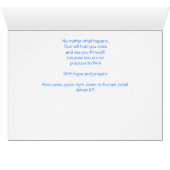 with hope and prayers (Inside Horizontal (Bottom))