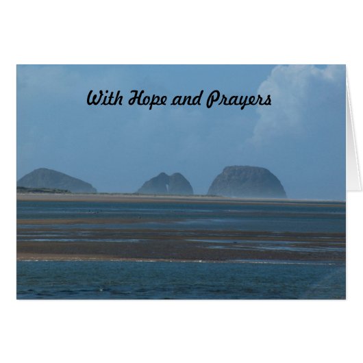 with hope and prayers cards (Front Horizontal)
