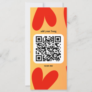 With individual personal song per QR code