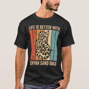 With Kenyan Sand Boas Snake Owner T-Shirt