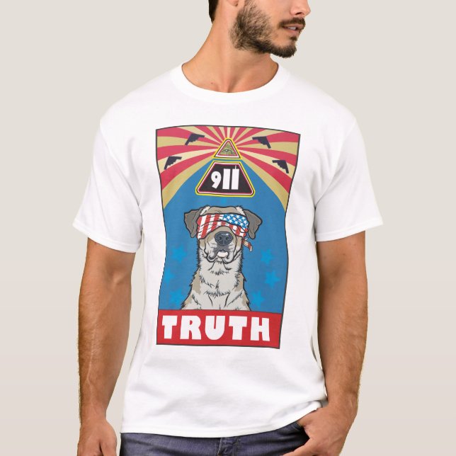 "With Liberty and Justice for All" Organic T-Shirt (Front)