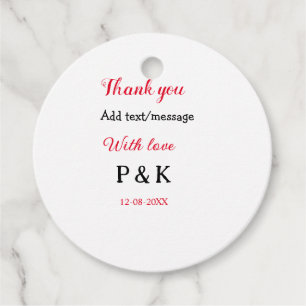 With love add couple name letter thank you add dat favor tags