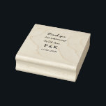 With love add couple name letter thank you add dat rubber stamp<br><div class="desc">design</div>