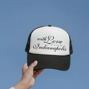 With Love From Destination Wedding Merch Trucker Hat
