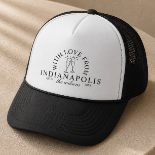 With Love From Destination Wedding Merch Trucker Hat