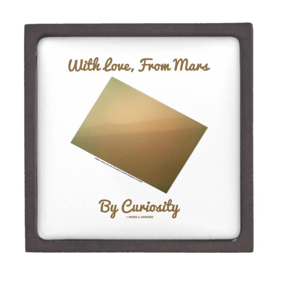 With Love, From Mars By Curiosity (Mars Landscape) Gift Box