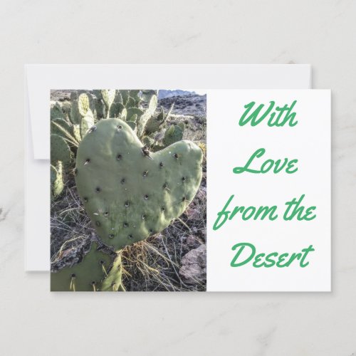 With Love from the Desert Greeting Card