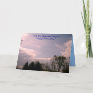 With Love From Your Daughter" Happy Fat... Card