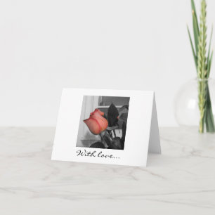 With Love Notecard