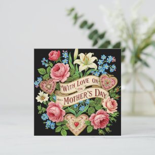 With Love on Mother's Day, greeting card