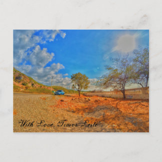 With love Timor Leste Postcard