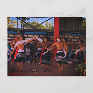 With love, Timor Leste Postcard