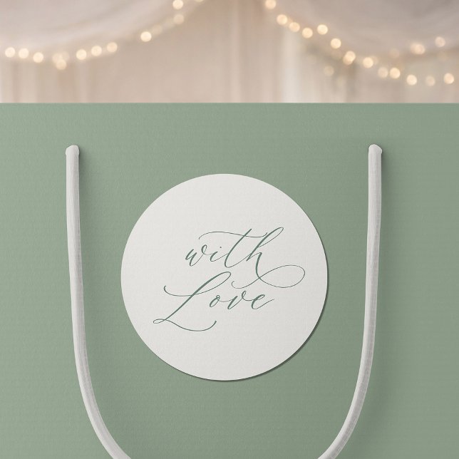 With Love Wedding Favor Stickers  (Creator Uploaded)