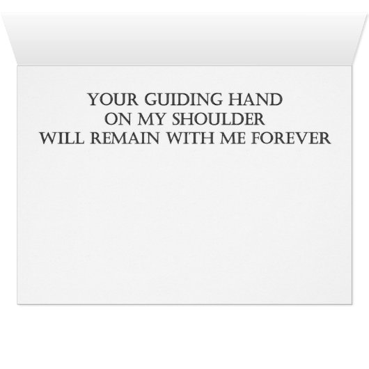With Me Forever - Note Card (Inside Horizontal (Bottom))