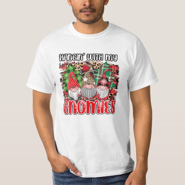 With My Gnomies Lover T-Shirt (Front)