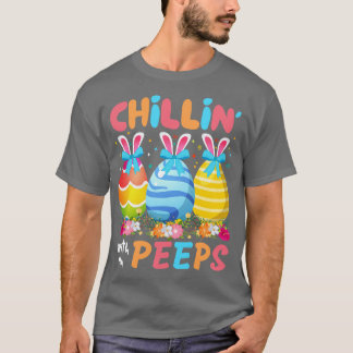 With My Peeps Funny Easter Bunny T-Shirt