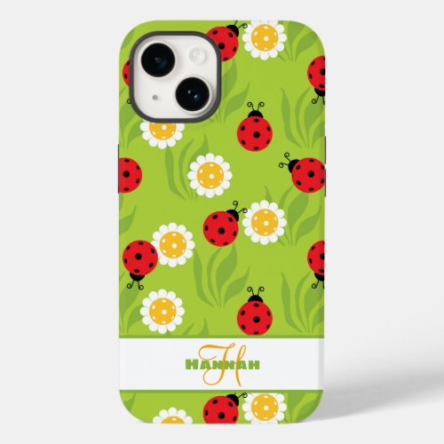 With name Spring pickleball on green Iphone 14 Case_Mate iPhone 14 Case