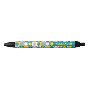 With name Yellow and green Pickleball Pen
