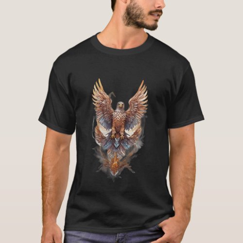 With Our Crystal Eagle Unleash Your Spirit T_Shirt