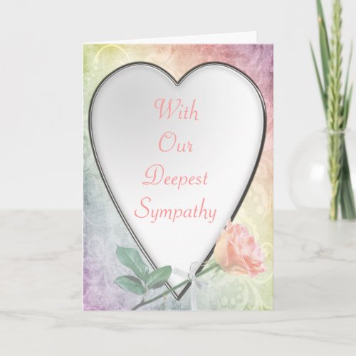 With Our Deepest Sympathy _ Sympathy Card
