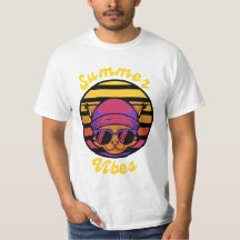 with our Summer Beach Retro Style T-shirts!