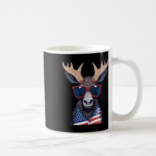 With Patriotic Usa Flag American Independence Day  Coffee Mug