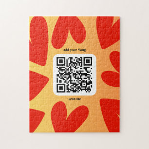 With personalized song by QR code Jigsaw Puzzle