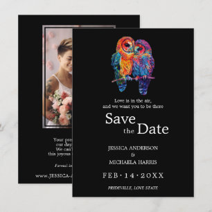 🌈 With photo LGBTQ Eternal Unity wedding  Save The Date